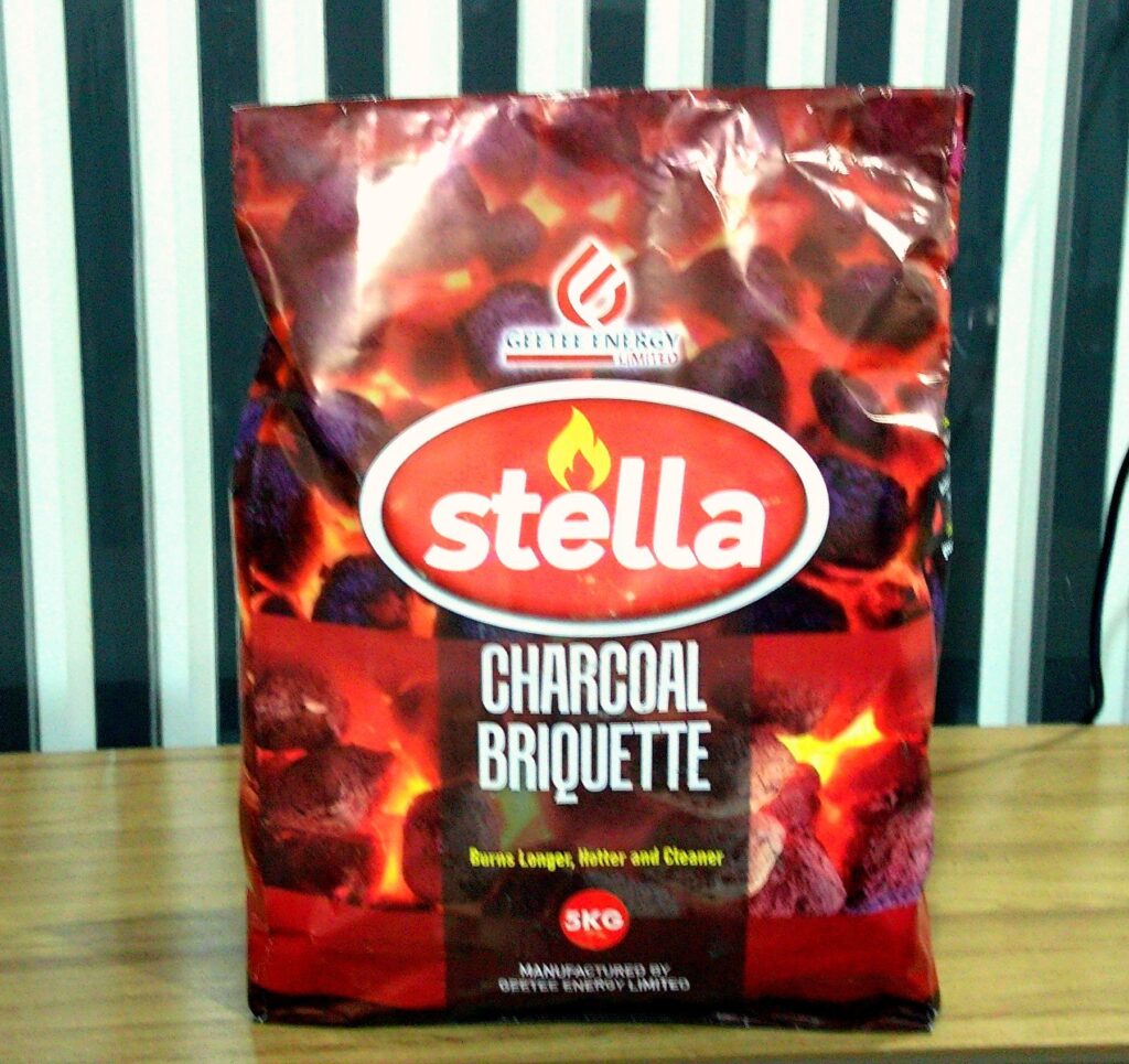 5kg pack of Stella Charcoal Briquette